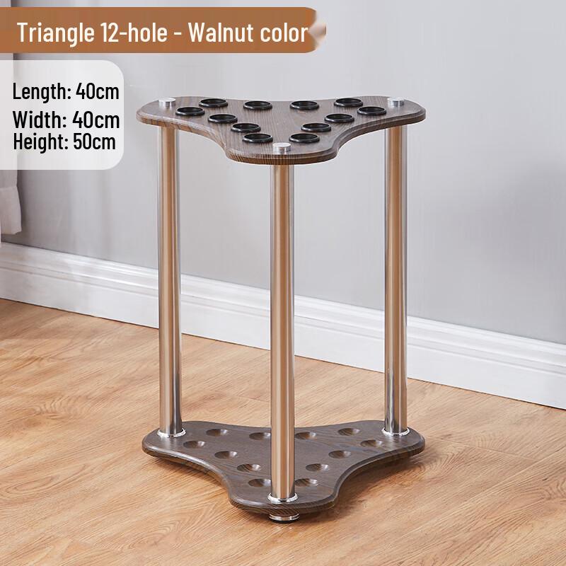 Corner 12-Cue Billiard Rack
