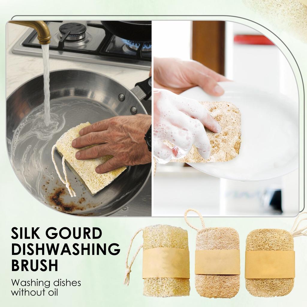 Natural Loofah - The Ultimate Eco-Friendly Cleaning Tool!