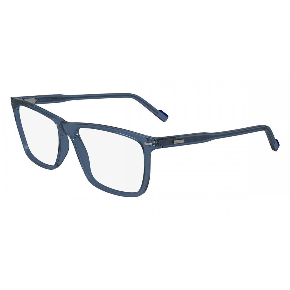 

Zeiss Men Eyeglasses Zs24541 415 Transparent Blue/56-16-145