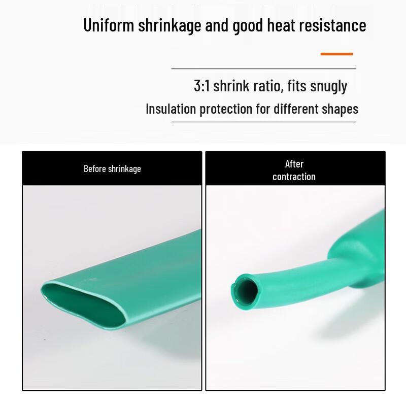 Masfu 3:1 Dual Wall Adhesive Heat Shrink Tubing
