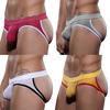 Men Sexy Breathable Mesh Holes Thongs Underwear Jockstrap Erotic Underpants Briefs