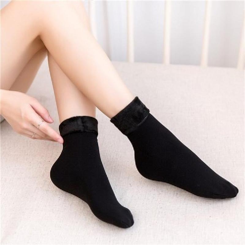 10 Paar Damen Nahtlose Socken Winter Verdicken Warm Einfarbig Socken Zehenabtrennung Atmungsaktiv Haussocken