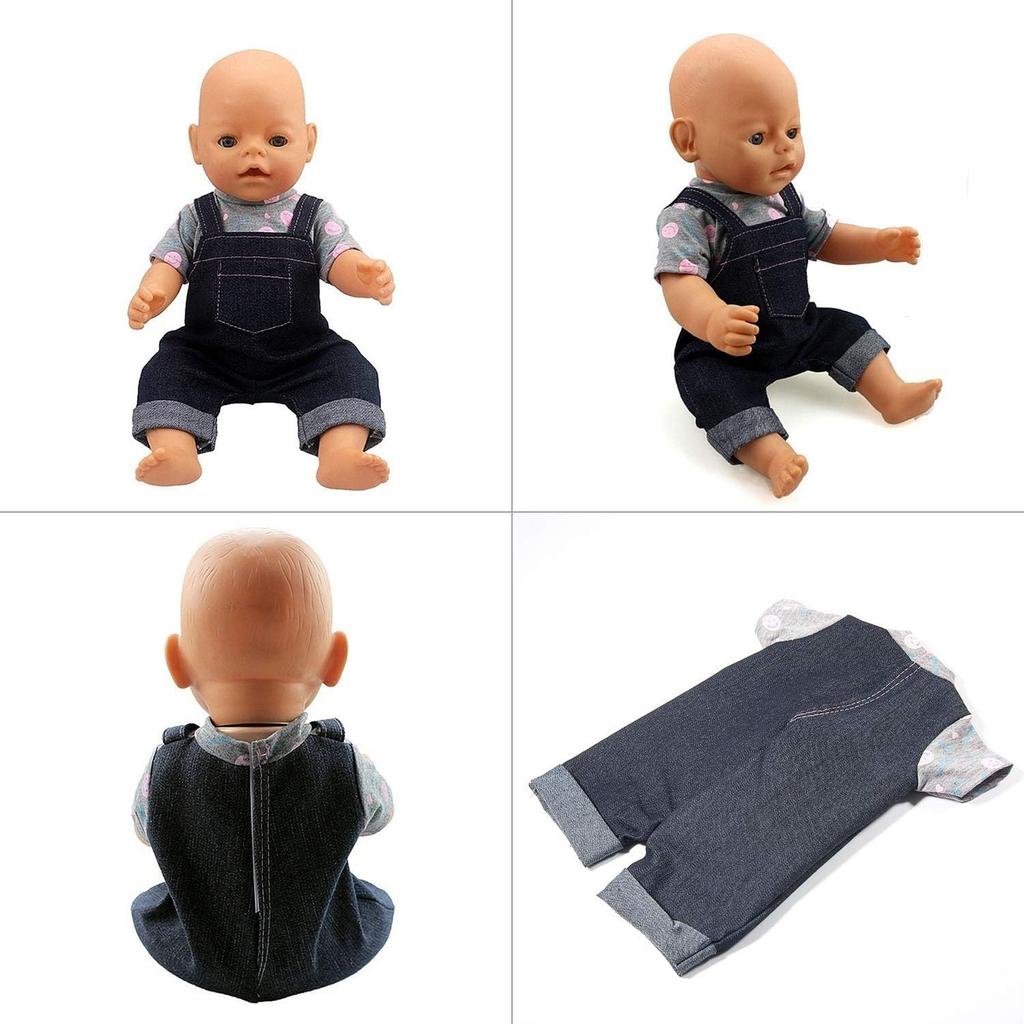 Doll Clothes Compatible with Baby Born Outfits for Baby Dolls 35-43cm
