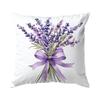 Home Decor Lavender & Home Sweet Decorative Pillows Pattern Cushion Cover Suitable for Sofa Bedroom Car Pillow Cover