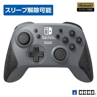 Licensed Wireless Horipad for Nintendo Gray with Nintendo [Nintendo Product] Switch, [Compatible Switch]