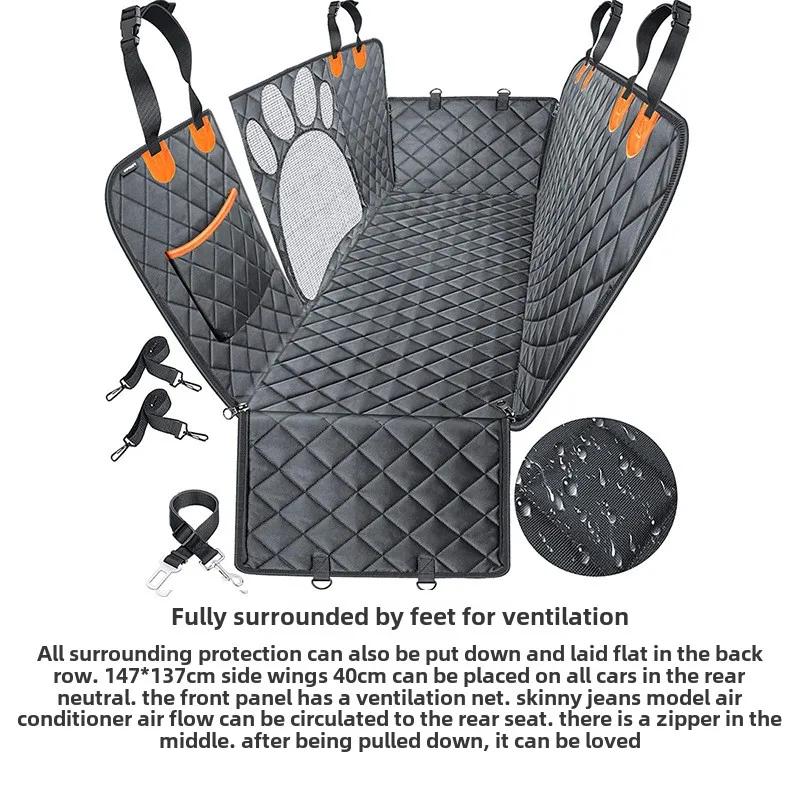 Waterdichte Antislip Mat voor Huisdieren SUV Auto Kofferbak Stoelbeschermer Mat Laadruimte Cover Liner voor Honden voor Achterbank
