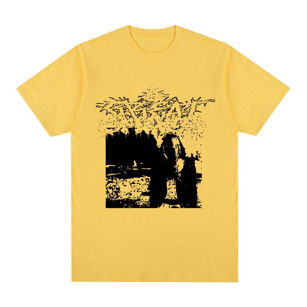 Ken Carson A Great Chaos Koszulka z Albumu Unisex Damska Letnia 100% Bawełna Casualowa Oversize Koszulki Gotycka Opium Krótki Rękaw Koszulka