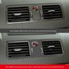 Volvo XC90 03-14 Carbon Fiber Central Console Air Vent Decor Sticker