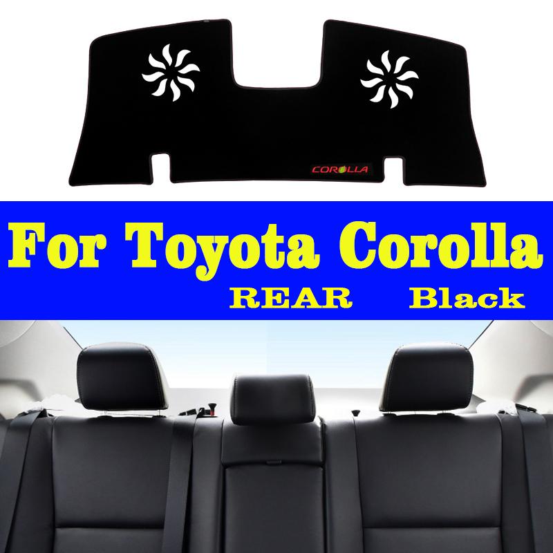 Car Dashboard Avoid Light Pad Instrument  Platform Cover Carpets Accessories For Toyota Corolla E180 2014 2015 2016 2017 2018