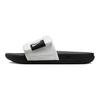 Nike Sandales Offcourt Adjust Blanc Noir Homme Baskets Summit-White DQ9624-100