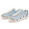 Kappa Retro Fabric Synthetic Leather Non-Slip Low-Top Running Shoes Unisex sneakers Blue Gray K0DW5MM18-865