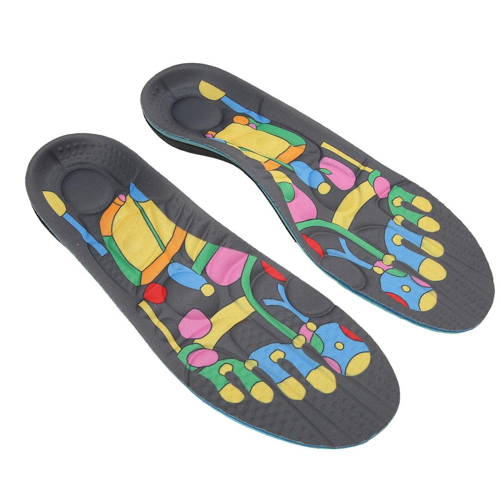 Breathable Insole Sweat Absorbent Odor Resistant Cuttable Shoe Inserts for Men Women