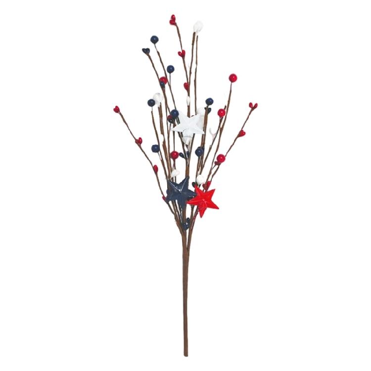 Premium Plastic Artificial Berries On Stems Multifunctional Seasonal Display Item Celebratory Table Centerpieces