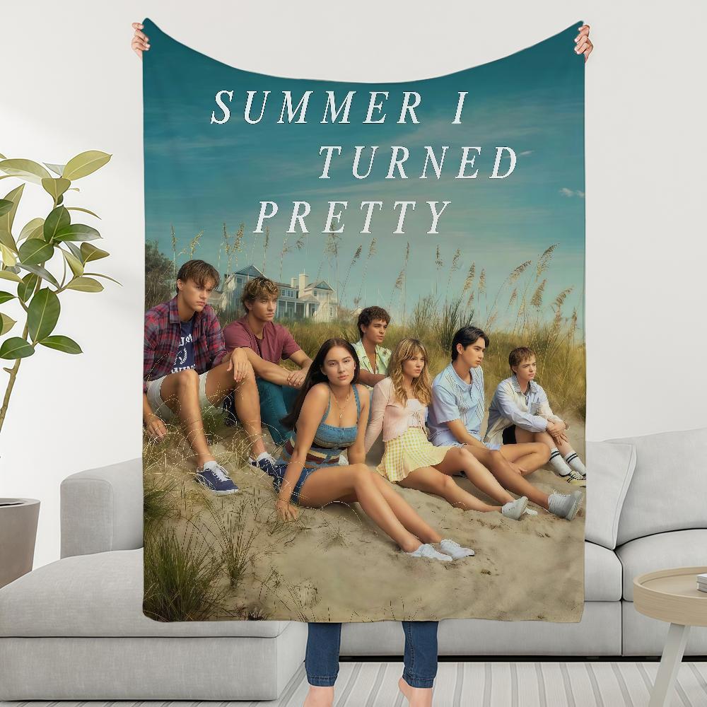 Blanket Throw S-SummerS-ES Super Cosy Plush Living Room 2025 Sofa T-TurnedS-ES Couch I Childish The Birthday P-Pretty Gifts