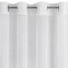 Curtain 140X250 Rebecca White Ready On Eyelets Horizontal