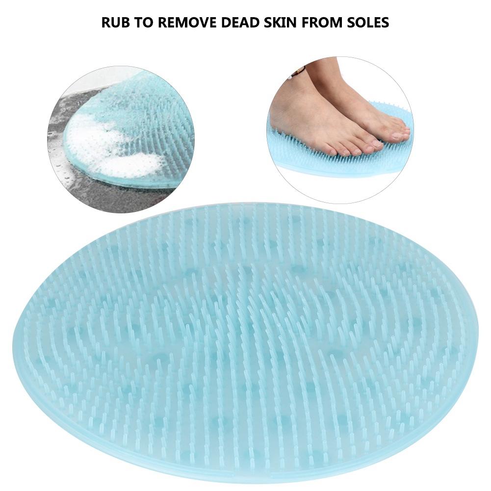 Foot Rubbing Back Massage Cushion Non Slip Suction Cup Massage Pad For Bathroom
