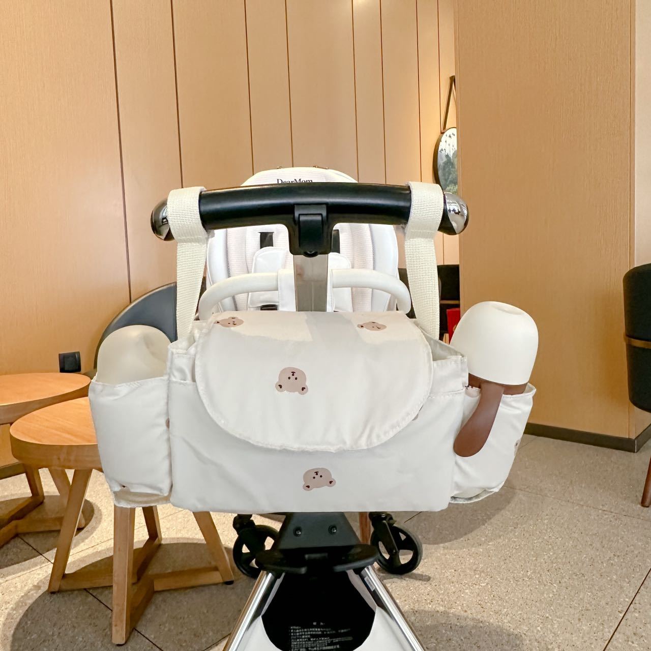 Сумка-органайзер для коляски в корейском стиле, Аксессуары для детской коляски, Сумка для мамы, Подстаканник для коляски, Чехол, Аксессуары для детской коляски