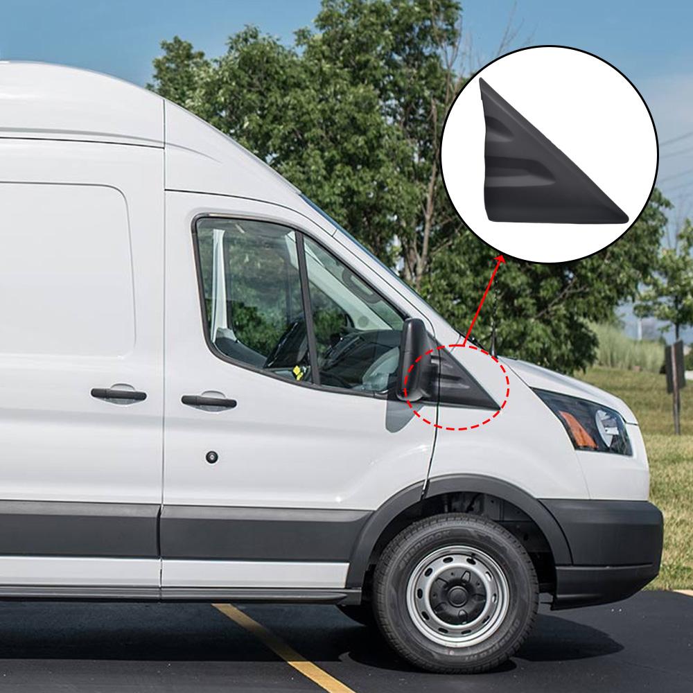 Car Side Rearview Mirror Triangle Trim Cover Molding Corner Panel For Ford Transit 150 250 350 350HD 2015-2021 CK4Z-16004-CA