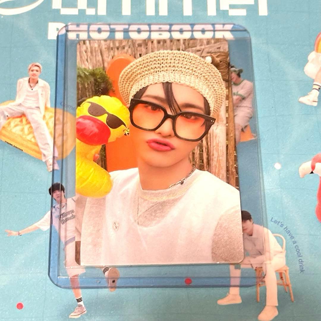 

[USED] ATEEZ SUMMER PHOTOBOOK Seonghwa Distribution Bonus Trading Card