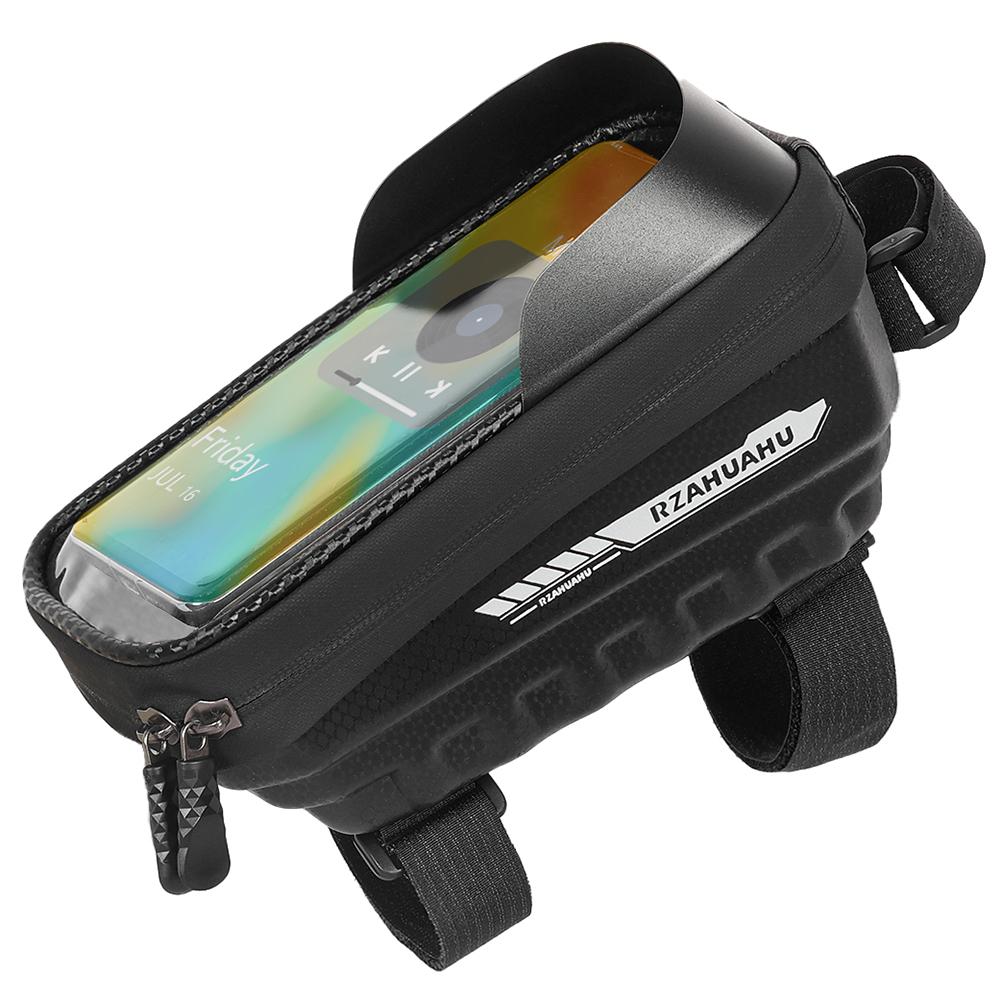 Touchscreen Fahrrad Oberrohrtasche Stilvolle Fahrrad Frontrahmen Tasche Fahrrad Handy Tasche Fahrrad Beutel Fahrrad Zubehör Passend für 7 Zoll Handys