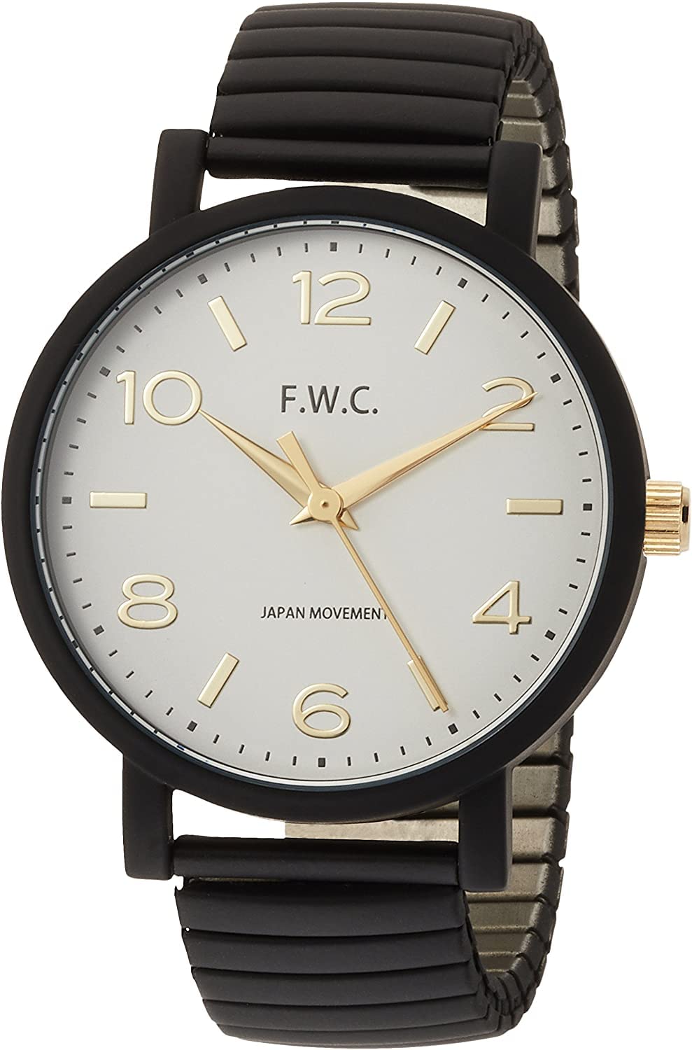 

[Fieldwork] Часы аналоговые Oreo White Bellows Metal Band DT129p-1 женские черные