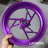 10*2.15-inch CNC Single Disc Brake Aluminum Wheel Motorcycle Front Rim For RSZ CUXi Niu Ninebot Universal Front Wheel Modified