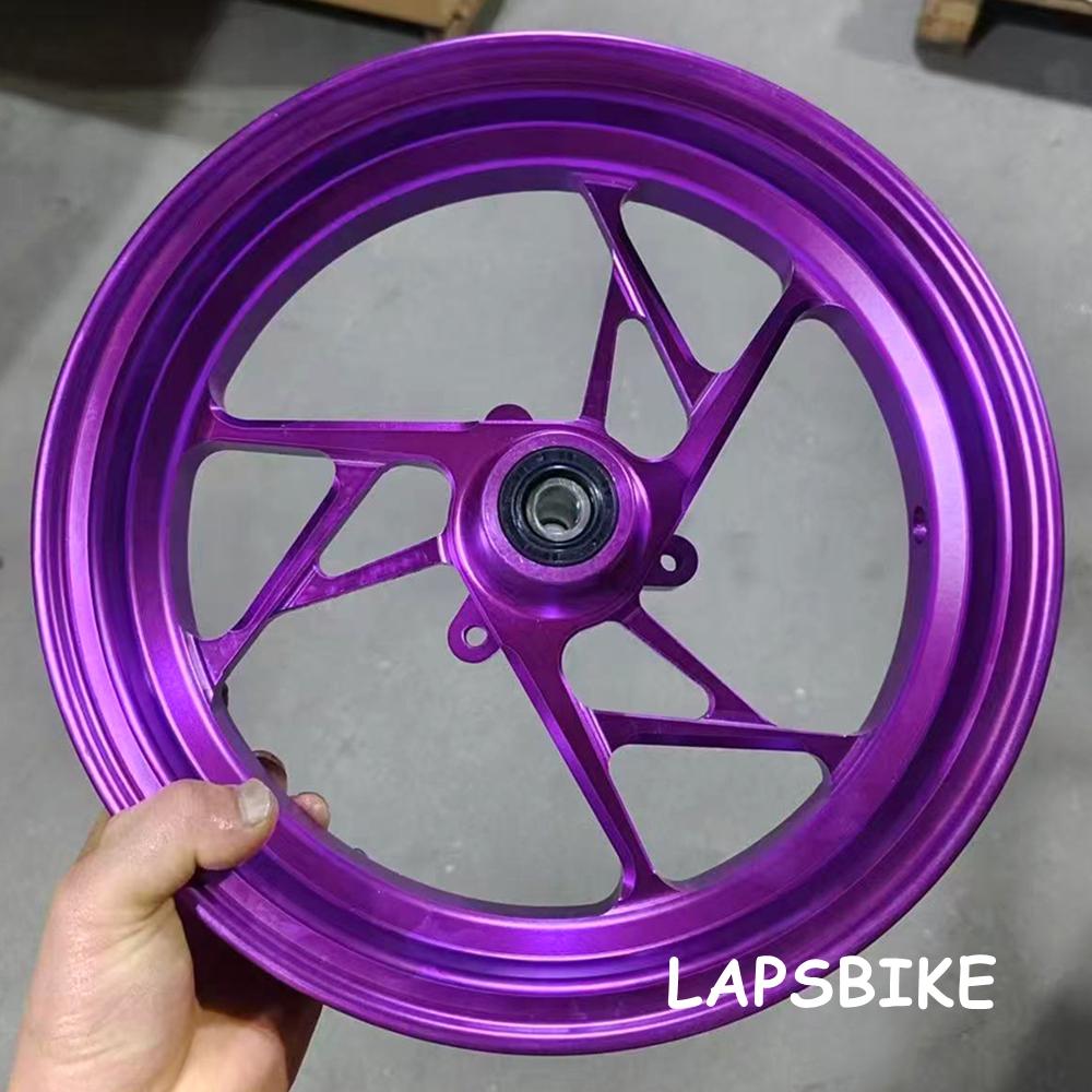 10*2.15-inch CNC Single Disc Brake Aluminum Wheel Motorcycle Front Rim For RSZ CUXi Niu Ninebot Universal Front Wheel Modified