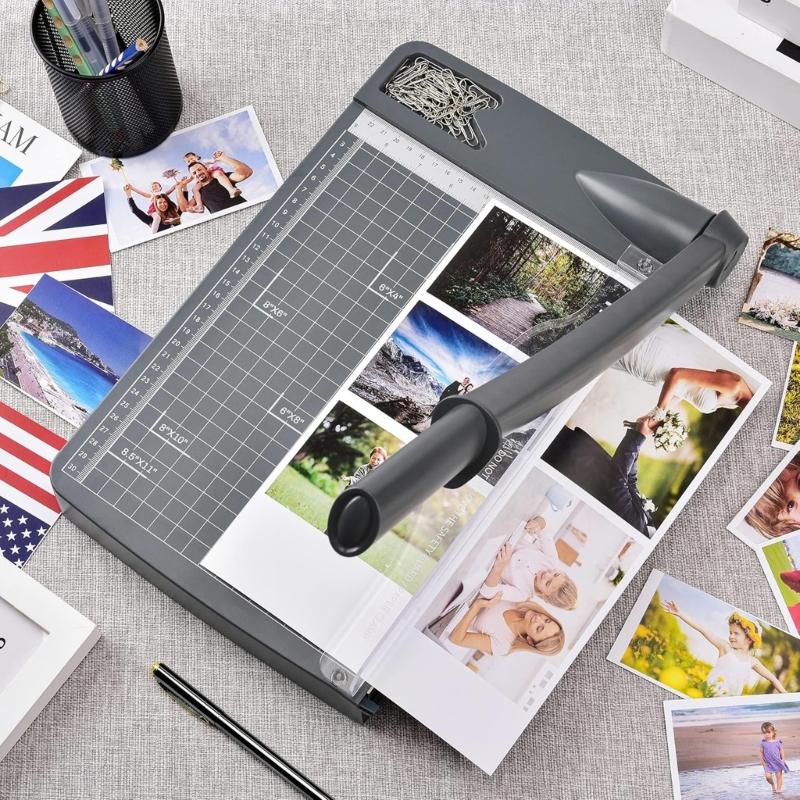 Paper Trimmer Paper Cutter Scrapbooking Tool Paper Slicer 16 Sheet Capacity for Office School and Home Use
