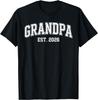 Zum Opa befördert Est. 2026 Opa Est 2026 T-Shirt Herren Damen T-Shirts Oberteil Unisex T-Shirt Herren Damen T-Shirts Oberteil