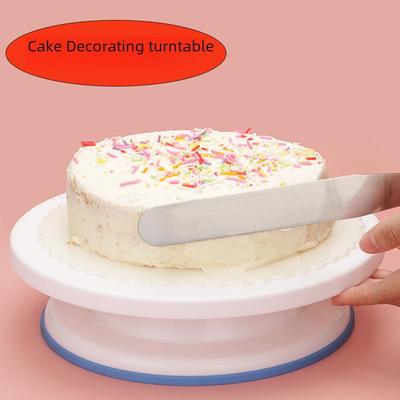 Non-Slip Cake Decorating Turntable for DIY Baking