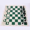 Brangdy Portable International Chess Set with Foldable Leather Board