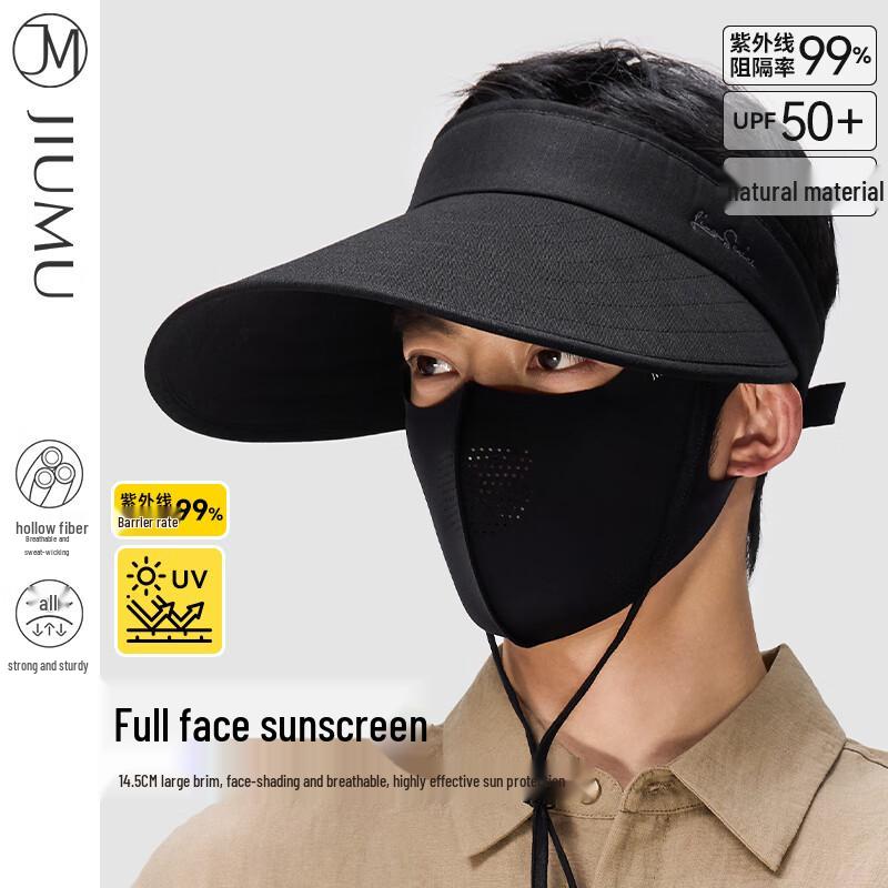 JIUMU Unisex Summer Outdoor Sun Visor Hat