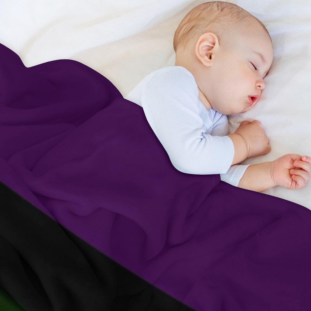 Purple Water Lily Throw Blanket Tourist Luxury Designer Sofa Quilt Comforter Blankets