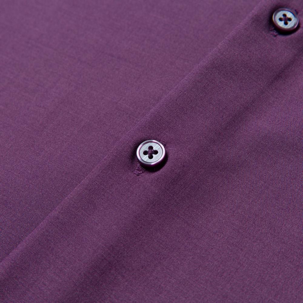 Classic Style Men's Solid Color Short Sleeve Button Up Lapel Shirt, Casual Chic Summer Tops For Office Casual Outdoors Wear