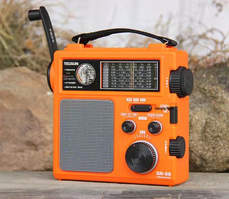 Desheng GR98 Hand-Crank Emergency All-Band Radio