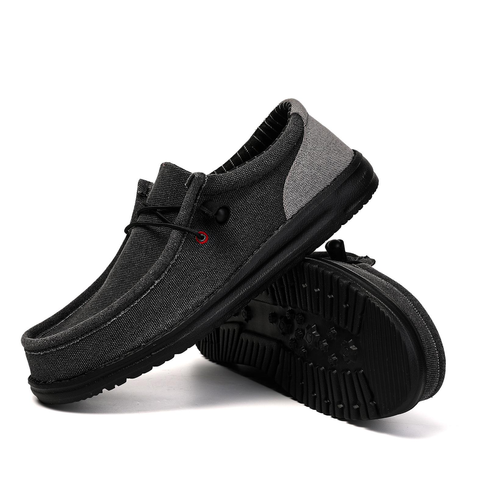 

Новые парусиновые туфли для пар на все четыре сезона, большого размера, широкая модель 36