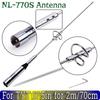 NL-770S Antenna Dual Band For TYT 17.5in for 2m/70cm VHF/UHF 100W Car Mobile Ham Radio Antenna With Bolt Driver 144/430MHz