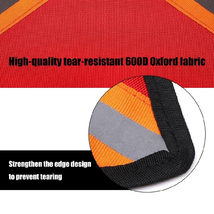 2Pcs Kayak Safety Red Flag With Webbing & Reflective Strips Canoes Warning Flag Kayak Safety Travel Flag Easy to Use