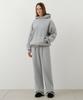 Soft Pastel Brushed Embroidered Hoodie_Melange Gray(W25-Tp44)