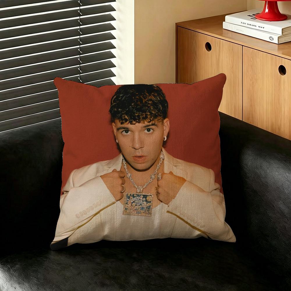 Music QQuevedo BBuenas Cushion Cover Creative Pillowcases for Interior Decoration Office Living Room Home Car Hot