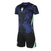 Conjunto de Camiseta de Visitante para el Mundial de Fútbol 2026 Brasil - Uniforme de Fútbol de Manga Corta para Adultos y Niños