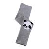 Girls' Summer Cotton Panda Embroidered Knit Leggings - Thin Style for Baby/Toddler