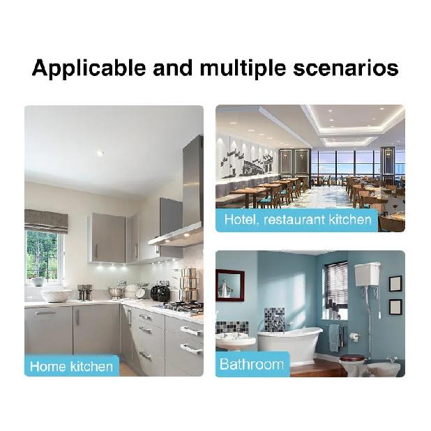 WIFI/zigbee Natural Gas Sensor Combustible Household Smart LPG Gas Alarm Detector Leakage Sensor Fire Safety Work with Tuya App
