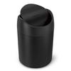 Simplehuman Mini Desktop Trash Can, 1.5L (1.5 Liters), Stainless Steel, with Lid, Simplehuman CW2100