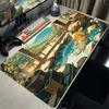 Mouse Pad Large Size P-Pikachu Aesthetics Computer keyboard Gaming Accessories Desk Mat Locking Edge Gamer Carpet Anime Tablemat
