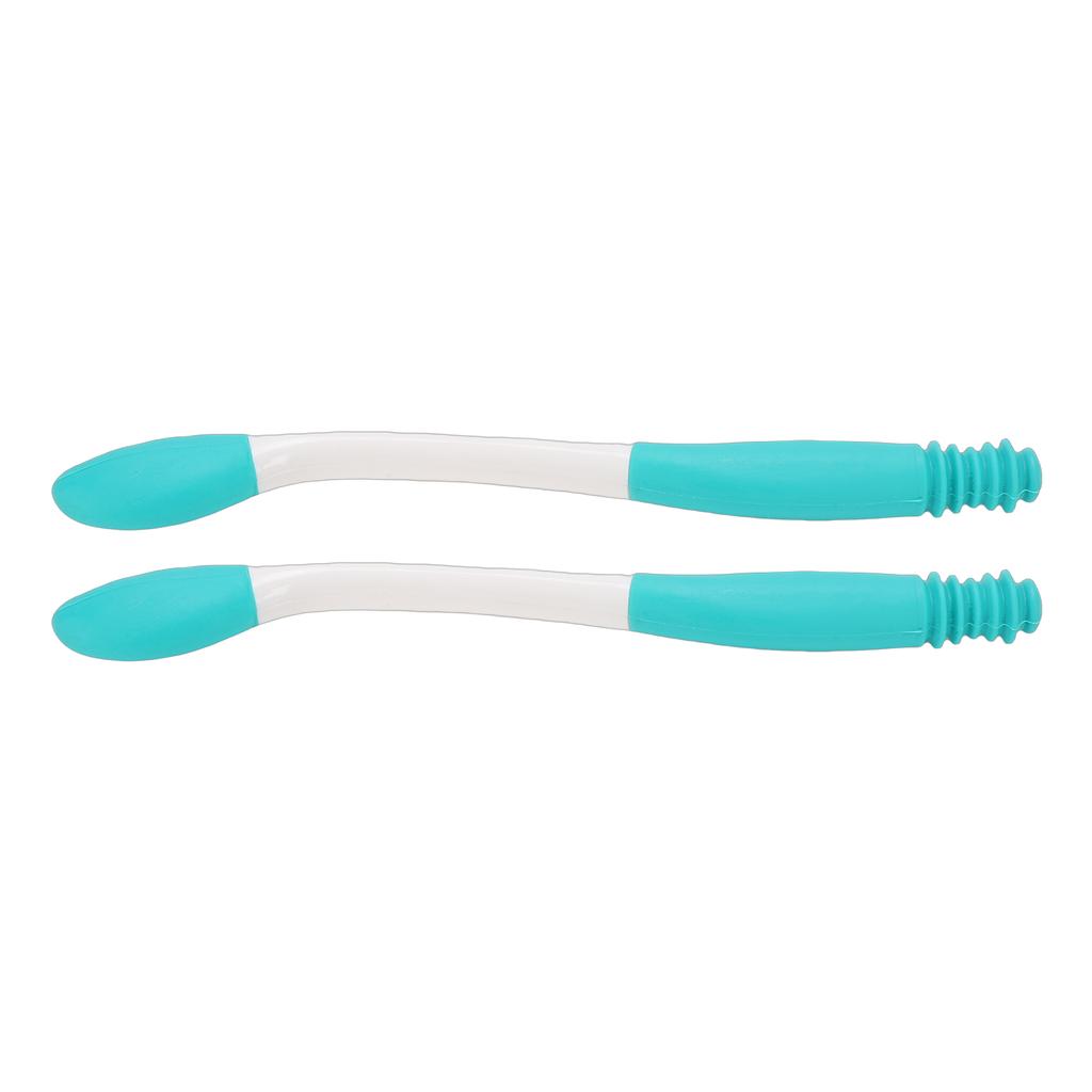 2 Pcs Toilet Aids Tools Long Reach Comfort Wipe Ergonomic Self Assist Toilet Butt Wipe Tool