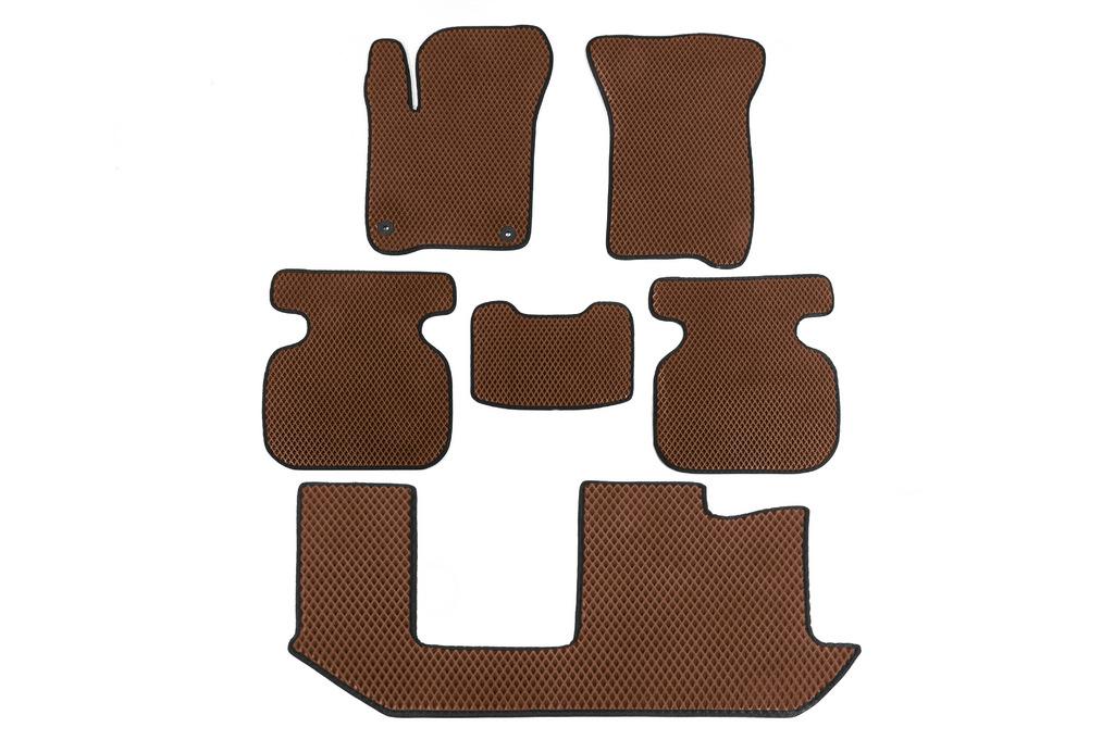 

EVA mats (3 rows, Brown) for Dodge Journey 2008-