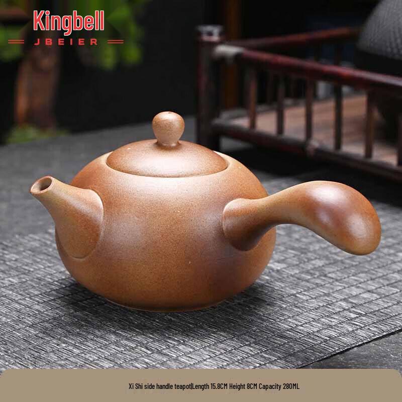 Jingbeier Clay Teapot & Warmer Set