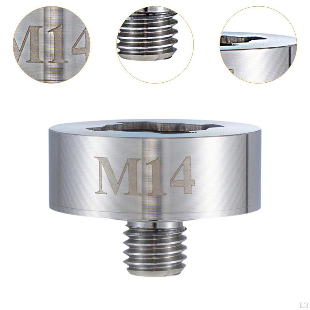Angle Grinder Adapter Connector Replace Parts, Stainless Steel, Easy To Install for Drill Bits Drum