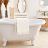 2 Pcs Decorative Boho Hand Towels Bathroom 14X30 100% Cotton Turkish Absorbent Soft Cute Face Bath Towel Set for Farmhouse Boho Bathroom Kitchen